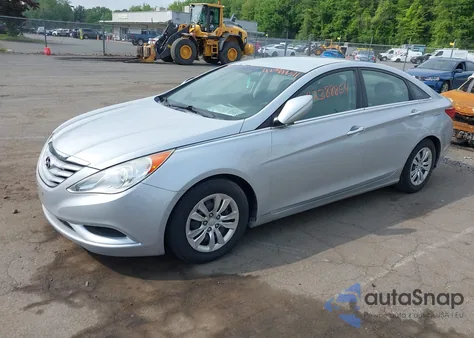 2011 Hyundai Sonata Gls из США, поврежденный, VIN 5NPEB4AC7BH035995